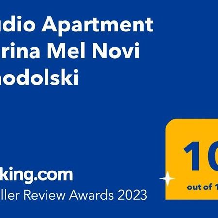 Studio Apartment Marina Mel Novi Vinodolski Bagian luar foto