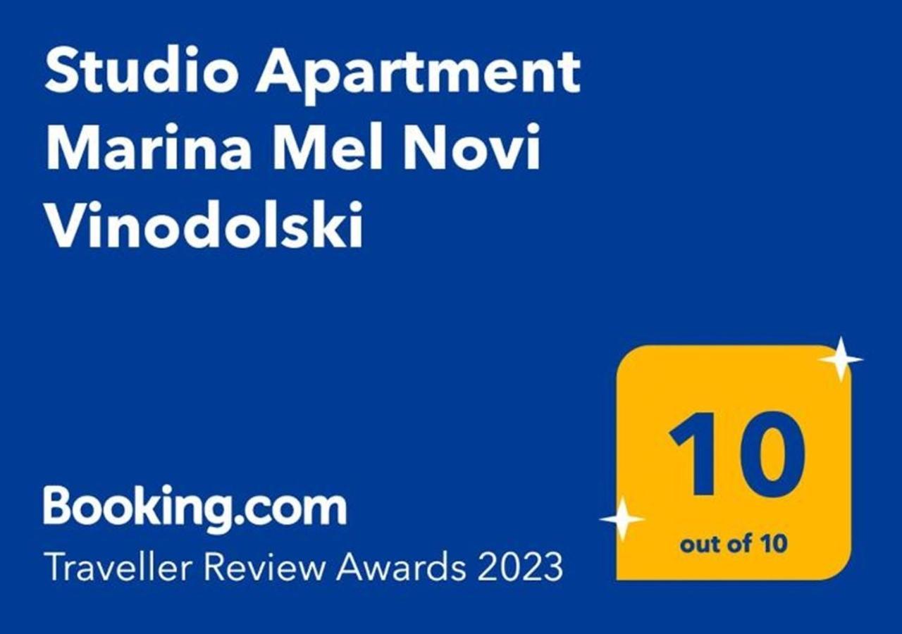 Studio Apartment Marina Mel Novi Vinodolski Bagian luar foto